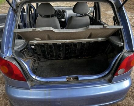 Синий Дэу Матиз, объемом двигателя 0.8 л и пробегом 2 тыс. км за 800 $, фото 10 на Automoto.ua