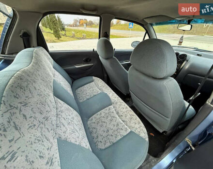 Синий Дэу Матиз, объемом двигателя 1 л и пробегом 144 тыс. км за 1599 $, фото 9 на Automoto.ua