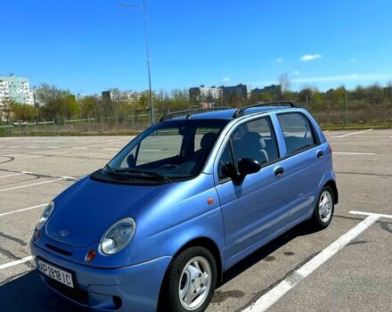 Синий Дэу Матиз, объемом двигателя 0.8 л и пробегом 126 тыс. км за 3100 $, фото 1 на Automoto.ua