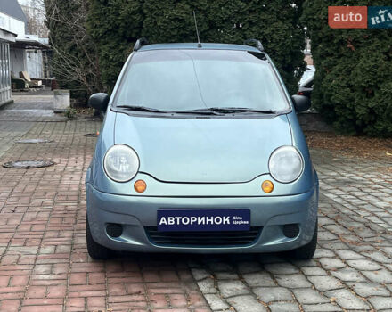 Синий Дэу Матиз, объемом двигателя 0.8 л и пробегом 133 тыс. км за 3300 $, фото 8 на Automoto.ua