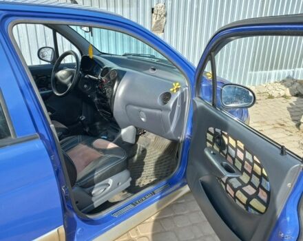 Синий Дэу Матиз, объемом двигателя 1 л и пробегом 170 тыс. км за 1500 $, фото 4 на Automoto.ua