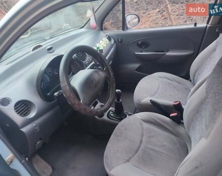 Синій Деу Матіз, об'ємом двигуна 0.8 л та пробігом 158 тис. км за 1600 $, фото 4 на Automoto.ua