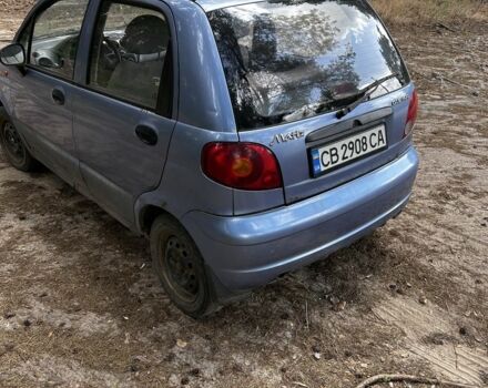 Синий Дэу Матиз, объемом двигателя 0.8 л и пробегом 2 тыс. км за 800 $, фото 4 на Automoto.ua