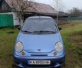 Синий Дэу Матиз, объемом двигателя 0.8 л и пробегом 200 тыс. км за 1350 $, фото 1 на Automoto.ua
