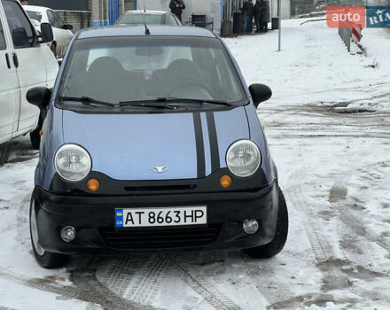 Синий Дэу Матиз, объемом двигателя 1 л и пробегом 145 тыс. км за 1700 $, фото 1 на Automoto.ua