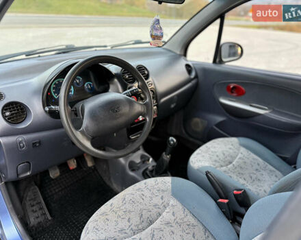 Синий Дэу Матиз, объемом двигателя 1 л и пробегом 144 тыс. км за 1600 $, фото 24 на Automoto.ua