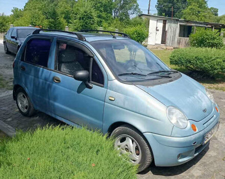 Синий Дэу Матиз, объемом двигателя 0.8 л и пробегом 93 тыс. км за 1450 $, фото 4 на Automoto.ua