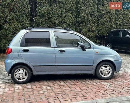 Синий Дэу Матиз, объемом двигателя 0.8 л и пробегом 133 тыс. км за 3300 $, фото 2 на Automoto.ua