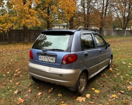 Синий Дэу Матиз, объемом двигателя 1 л и пробегом 251 тыс. км за 1500 $, фото 1 на Automoto.ua