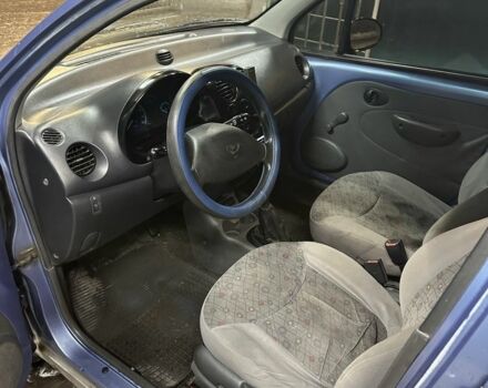 Синий Дэу Матиз, объемом двигателя 0.8 л и пробегом 160 тыс. км за 1399 $, фото 6 на Automoto.ua