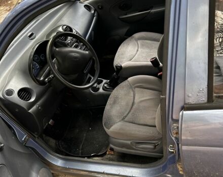 Синий Дэу Матиз, объемом двигателя 0.8 л и пробегом 2 тыс. км за 800 $, фото 7 на Automoto.ua