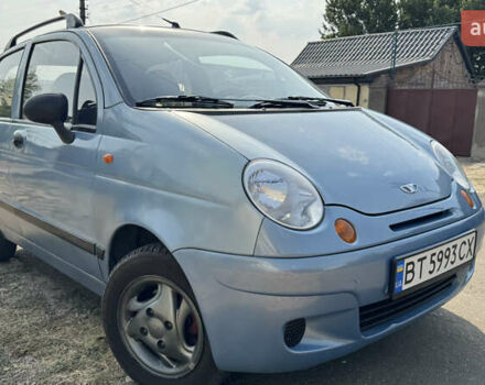 Синій Деу Матіз, об'ємом двигуна 0.8 л та пробігом 95 тис. км за 3200 $, фото 1 на Automoto.ua