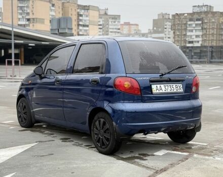 Синий Дэу Матиз, объемом двигателя 0.8 л и пробегом 86 тыс. км за 3500 $, фото 4 на Automoto.ua
