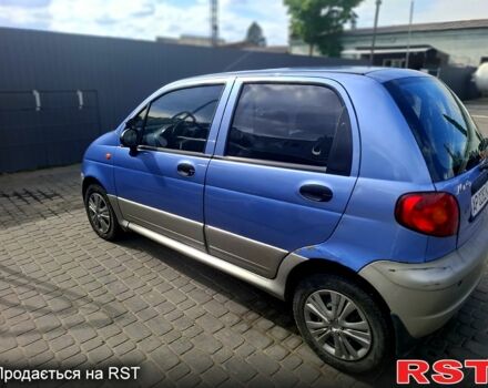 Синий Дэу Матиз, объемом двигателя 1 л и пробегом 149 тыс. км за 1900 $, фото 1 на Automoto.ua