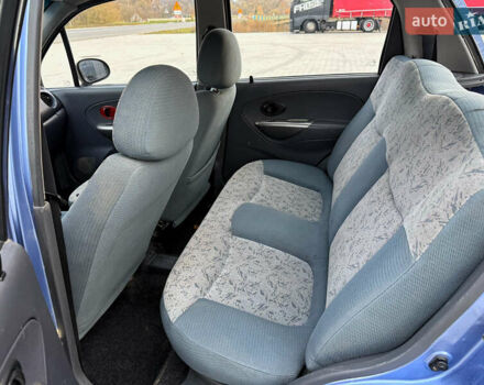 Синий Дэу Матиз, объемом двигателя 1 л и пробегом 144 тыс. км за 1600 $, фото 34 на Automoto.ua