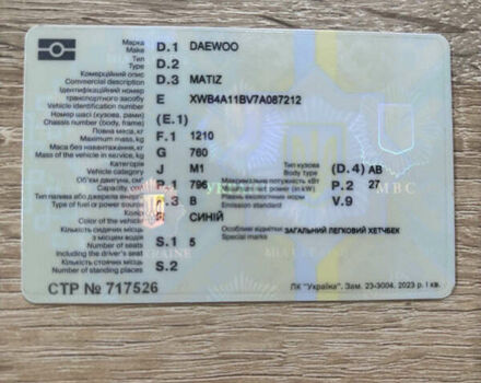 Синій Деу Матіз, об'ємом двигуна 0.8 л та пробігом 96 тис. км за 3000 $, фото 3 на Automoto.ua