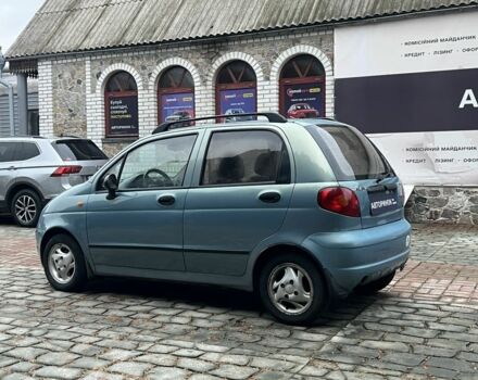 Синий Дэу Матиз, объемом двигателя 0.8 л и пробегом 133 тыс. км за 3300 $, фото 5 на Automoto.ua