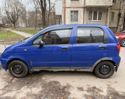 Синій Деу Матіз, об'ємом двигуна 0.8 л та пробігом 150 тис. км за 950 $, фото 5 на Automoto.ua