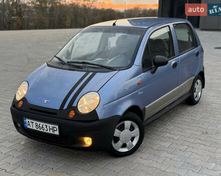 Синий Дэу Матиз, объемом двигателя 1 л и пробегом 144 тыс. км за 1599 $, фото 1 на Automoto.ua