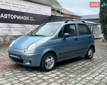 Синий Дэу Матиз, объемом двигателя 0.8 л и пробегом 133 тыс. км за 3300 $, фото 7 на Automoto.ua