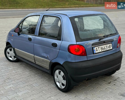 Синий Дэу Матиз, объемом двигателя 1 л и пробегом 144 тыс. км за 1600 $, фото 8 на Automoto.ua