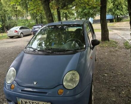 Синій Деу Матіз, об'ємом двигуна 0.8 л та пробігом 98 тис. км за 1800 $, фото 1 на Automoto.ua
