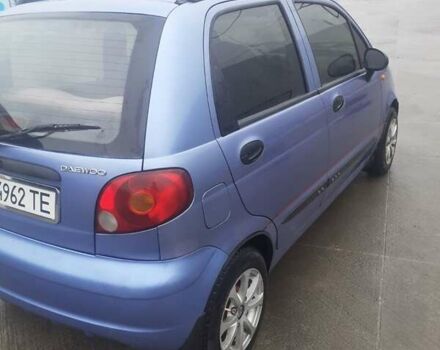 Синий Дэу Матиз, объемом двигателя 0.8 л и пробегом 167 тыс. км за 2650 $, фото 2 на Automoto.ua