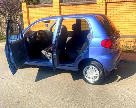 Синий Дэу Матиз, объемом двигателя 0.8 л и пробегом 136 тыс. км за 2400 $, фото 8 на Automoto.ua