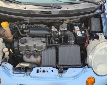 Синий Дэу Матиз, объемом двигателя 0.8 л и пробегом 201 тыс. км за 2000 $, фото 4 на Automoto.ua