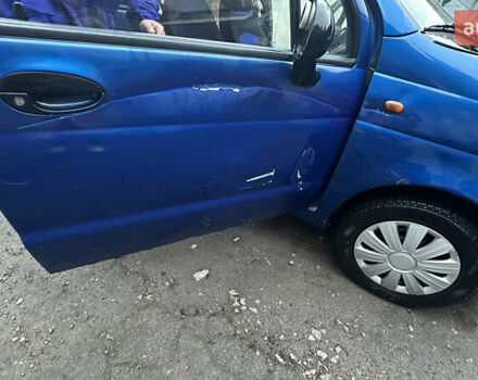 Синий Дэу Матиз, объемом двигателя 0.8 л и пробегом 122 тыс. км за 2350 $, фото 11 на Automoto.ua