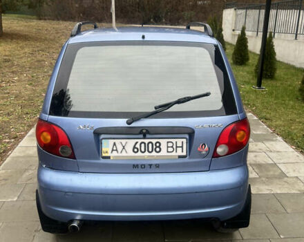 Синий Дэу Матиз, объемом двигателя 0.8 л и пробегом 56 тыс. км за 2150 $, фото 3 на Automoto.ua