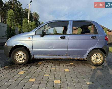 Синий Дэу Матиз, объемом двигателя 0.8 л и пробегом 128 тыс. км за 1350 $, фото 7 на Automoto.ua