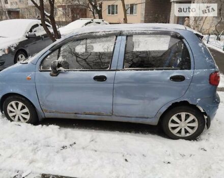 Синий Дэу Матиз, объемом двигателя 0.8 л и пробегом 157 тыс. км за 2299 $, фото 2 на Automoto.ua