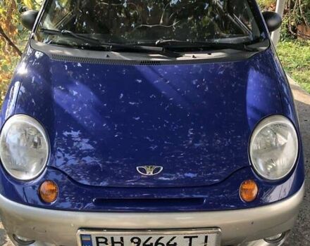 Синий Дэу Матиз, объемом двигателя 1 л и пробегом 140 тыс. км за 2500 $, фото 2 на Automoto.ua
