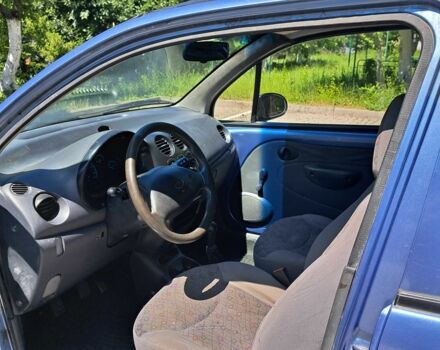 Синий Дэу Матиз, объемом двигателя 0.8 л и пробегом 185 тыс. км за 110000 $, фото 1 на Automoto.ua