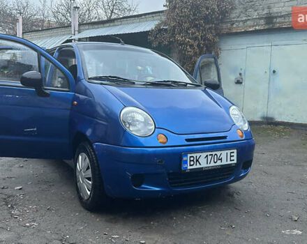 Синий Дэу Матиз, объемом двигателя 0.8 л и пробегом 122 тыс. км за 2350 $, фото 2 на Automoto.ua