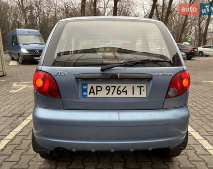 Синий Дэу Матиз, объемом двигателя 0.8 л и пробегом 108 тыс. км за 2750 $, фото 5 на Automoto.ua