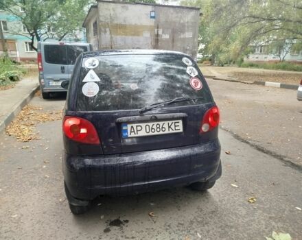 Синий Дэу Матиз, объемом двигателя 0.8 л и пробегом 295 тыс. км за 1300 $, фото 1 на Automoto.ua