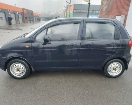 Синий Дэу Матиз, объемом двигателя 0.8 л и пробегом 209 тыс. км за 1650 $, фото 2 на Automoto.ua