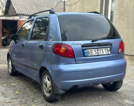 Дэу Матиз 2007 в Днепре (Днепропетровске) на Automoto.ua Синий Дэу Матиз, объемом двигателя 0.8 л и пробегом 106 тыс. км за 2300 $, фото 4 на Automoto.ua
