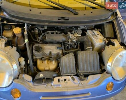 Синий Дэу Матиз, объемом двигателя 0.8 л и пробегом 113 тыс. км за 3100 $, фото 6 на Automoto.ua