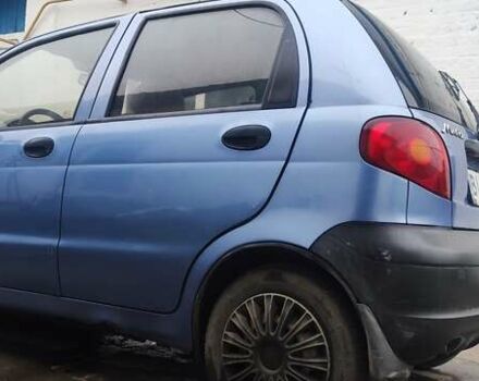 Синий Дэу Матиз, объемом двигателя 0.8 л и пробегом 90 тыс. км за 1800 $, фото 1 на Automoto.ua