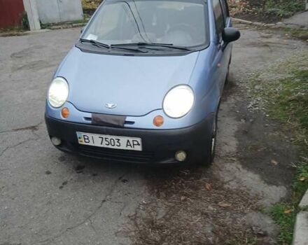 Синій Деу Матіз, об'ємом двигуна 0.8 л та пробігом 237 тис. км за 1500 $, фото 6 на Automoto.ua