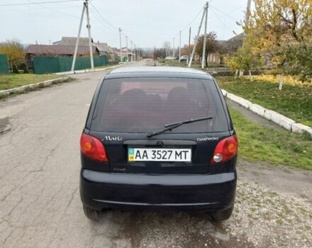 Синий Дэу Матиз, объемом двигателя 0.8 л и пробегом 186 тыс. км за 2700 $, фото 10 на Automoto.ua