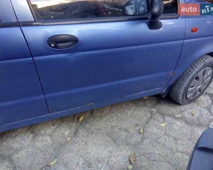 Синий Дэу Матиз, объемом двигателя 0.8 л и пробегом 125 тыс. км за 1700 $, фото 6 на Automoto.ua