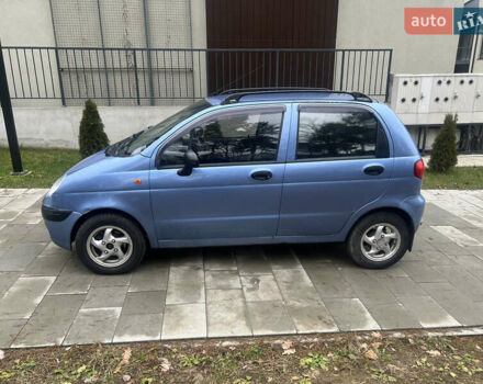 Синий Дэу Матиз, объемом двигателя 0.8 л и пробегом 56 тыс. км за 2150 $, фото 1 на Automoto.ua