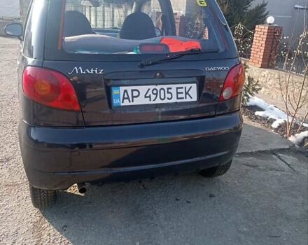 Синій Деу Матіз, об'ємом двигуна 0.8 л та пробігом 110 тис. км за 2500 $, фото 3 на Automoto.ua