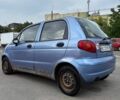 Синий Дэу Матиз, объемом двигателя 0.8 л и пробегом 144 тыс. км за 1400 $, фото 6 на Automoto.ua