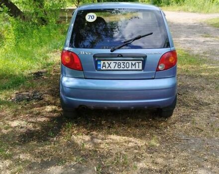 Синий Дэу Матиз, объемом двигателя 0.8 л и пробегом 124 тыс. км за 3700 $, фото 2 на Automoto.ua