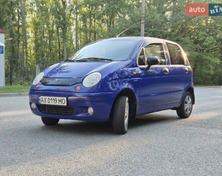 Синий Дэу Матиз, объемом двигателя 0.8 л и пробегом 107 тыс. км за 3200 $, фото 8 на Automoto.ua